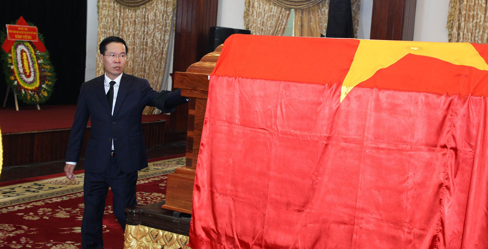 Khoảnh khắc lắng lòng tại lễ viếng nguyên Thủ tướng Phan Văn Khải